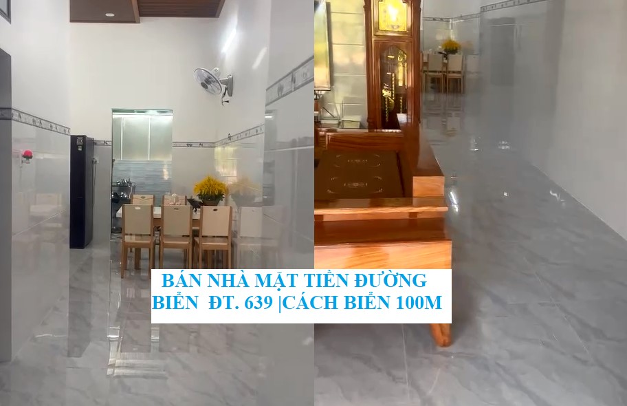 Nhà Ven Biển Tam Quan Nam, Mặt Tiền Đường ĐT. 639 |1tỷxx