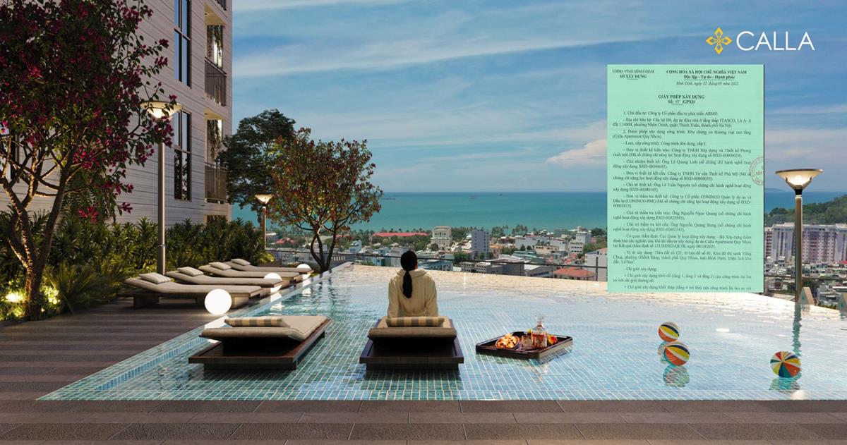 Dự Án Calla Aparment Quy Nhơn|Giấy Phép Xây Dựng Số 07/GPXD