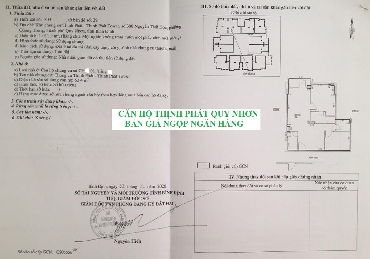 Căn Hộ Thịnh Phát 1Tỷ2 |Đã Có Sổ Hồng| Bán Gía Ngộp Bank