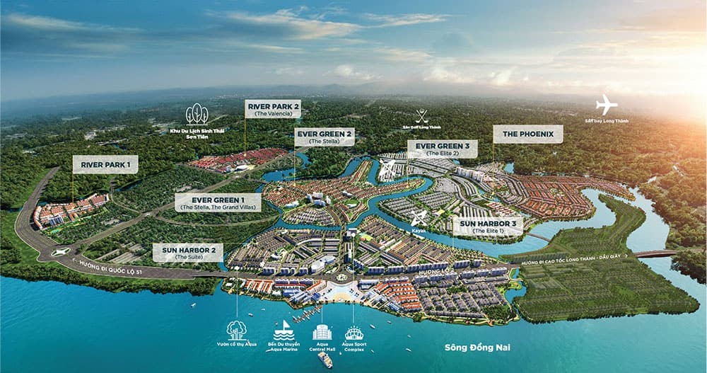 Gía Biệt Thự Aqua City | Chủ Đầu Tư Tập Đoàn Novaland
