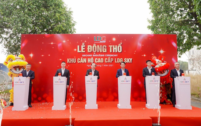 Mua chung cư trả góp - LDG SKY đã được khởi công.