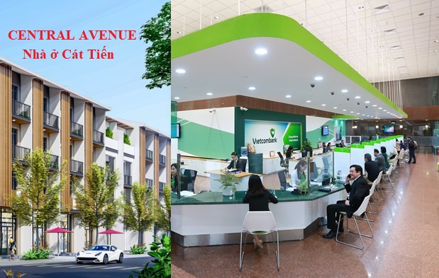 Nhà ở-Đất nền Cát Tiến Ngân Hàng Vietcombank Hỗ Trợ Cho Vay