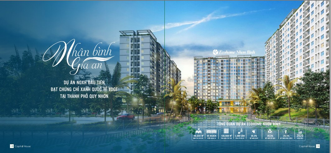 Nhà ở Xã Hội (NOXH) Ecohome Chợ Dinh - Nhơn Bình Đợt 26