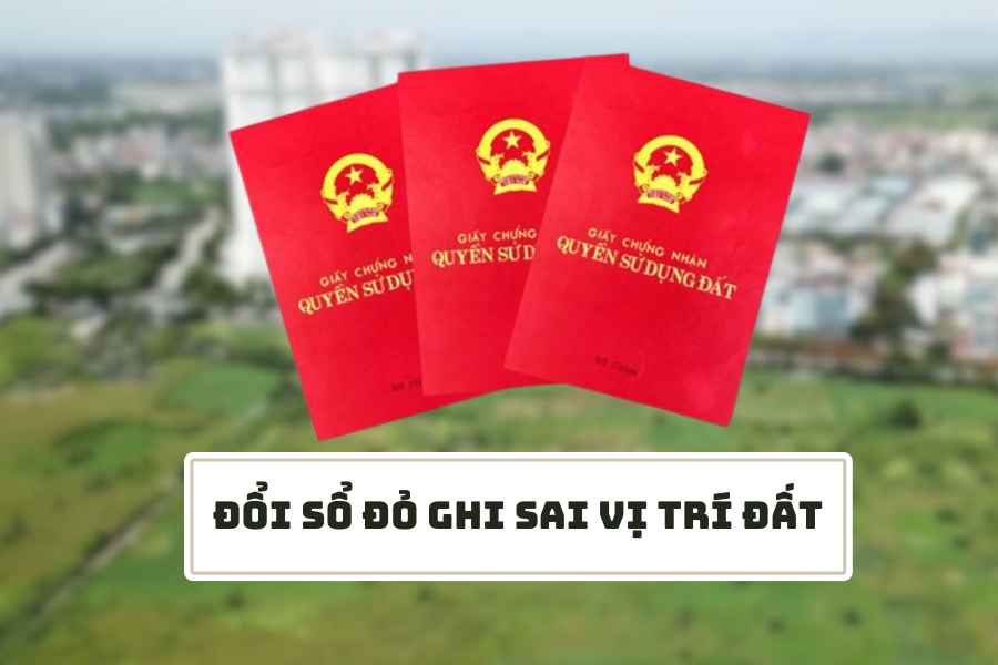 Quy Định Mới Về Đổi Sổ Đỏ Ghi Sai Vị Trí Đất Theo Luật Đất Đai 2024