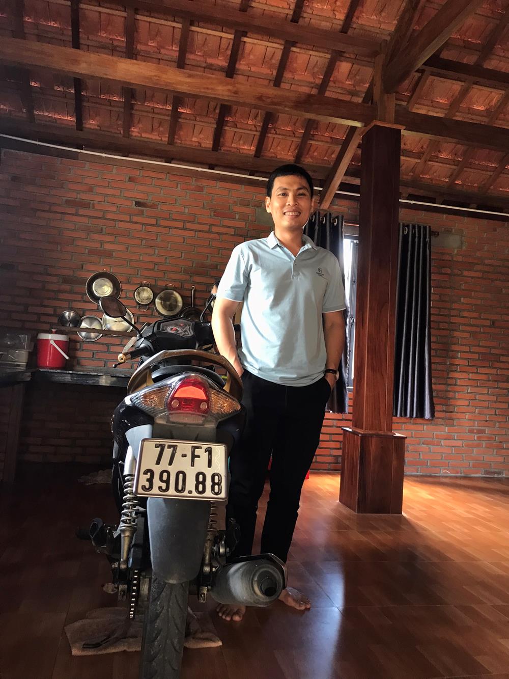 nhà vườn ven sông
