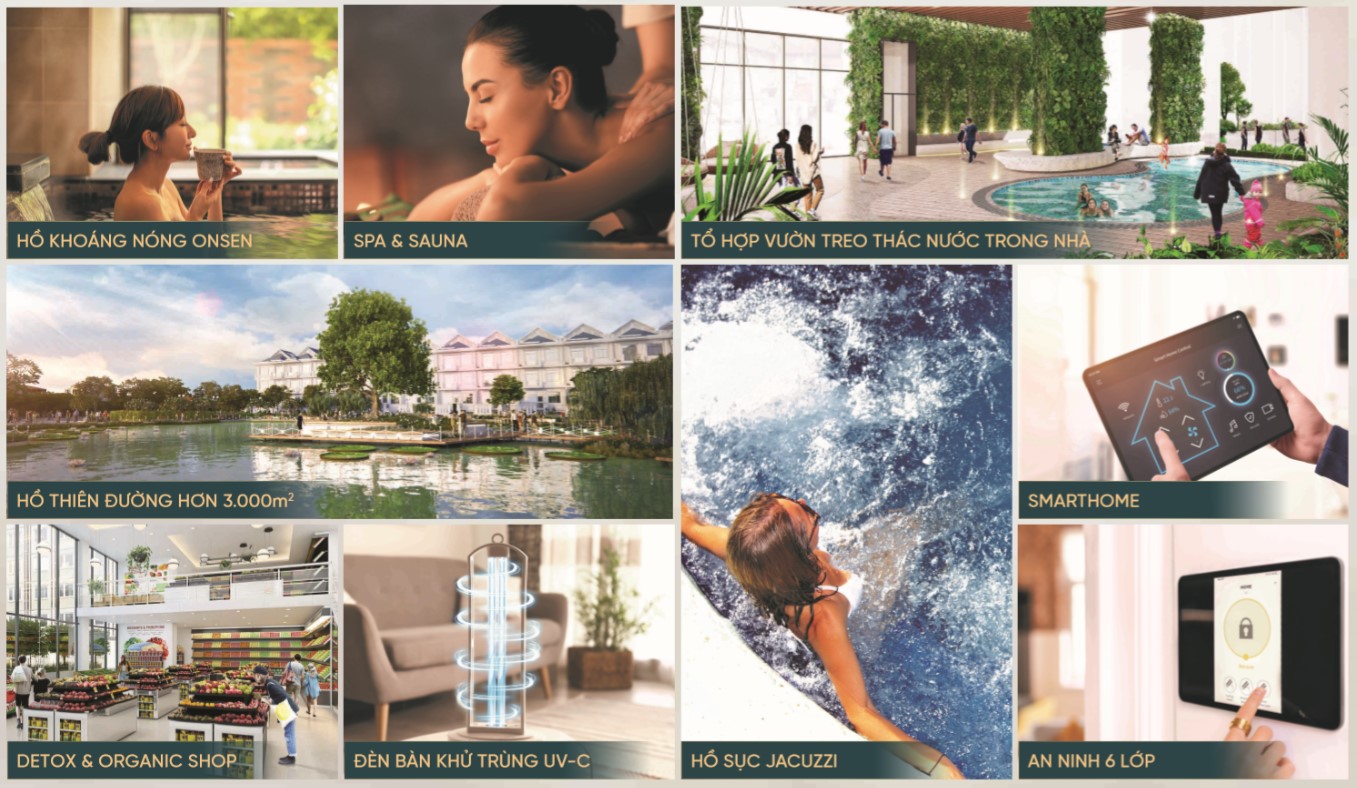 tiện ích của căn hộ the peak garden quận 7