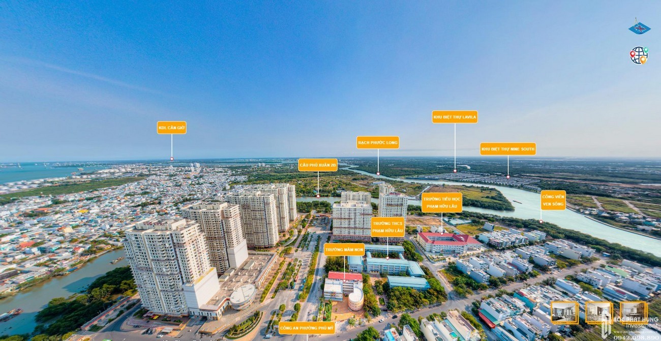 tiện ích ngoại khu căn hộ quận 7