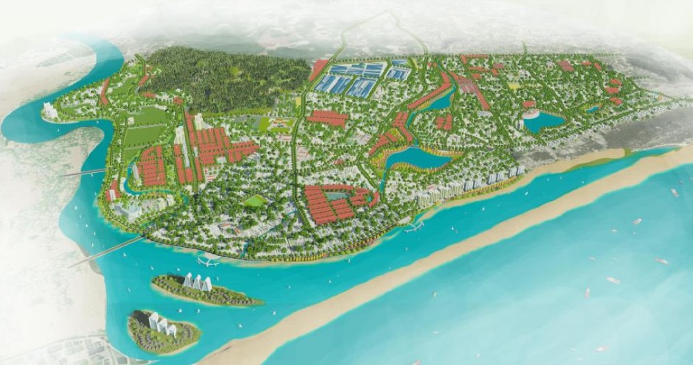 Cảnh quan ven sông Lại Giang, Phường Hoài Hương