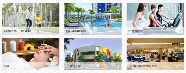 tiện ích nội khu dream city bàu bàng