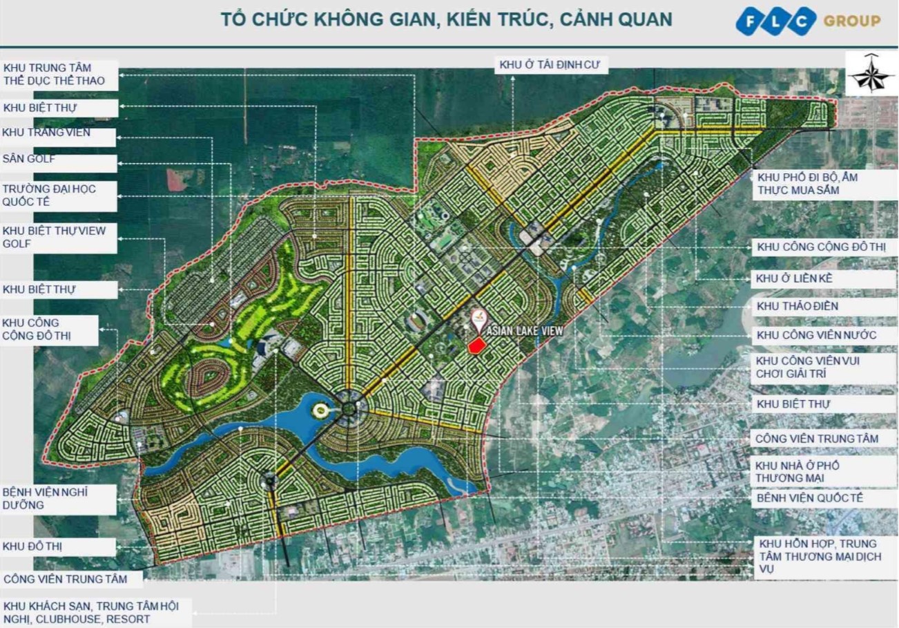 tiện ích nội khu asian lake view bình phước