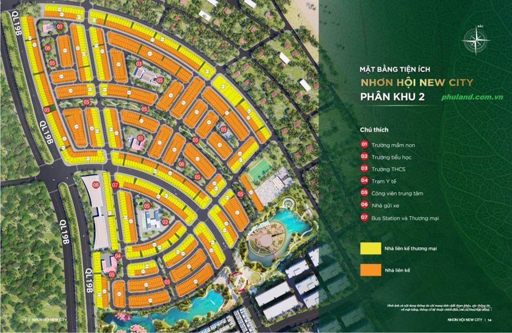 phân khu 2 khu kinh tế nhơn hội new city