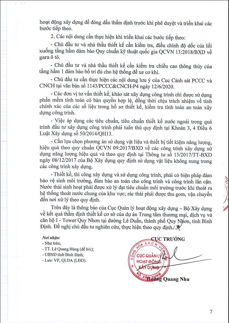 thiết kế cơ sở dự án the sailing quy nhơn