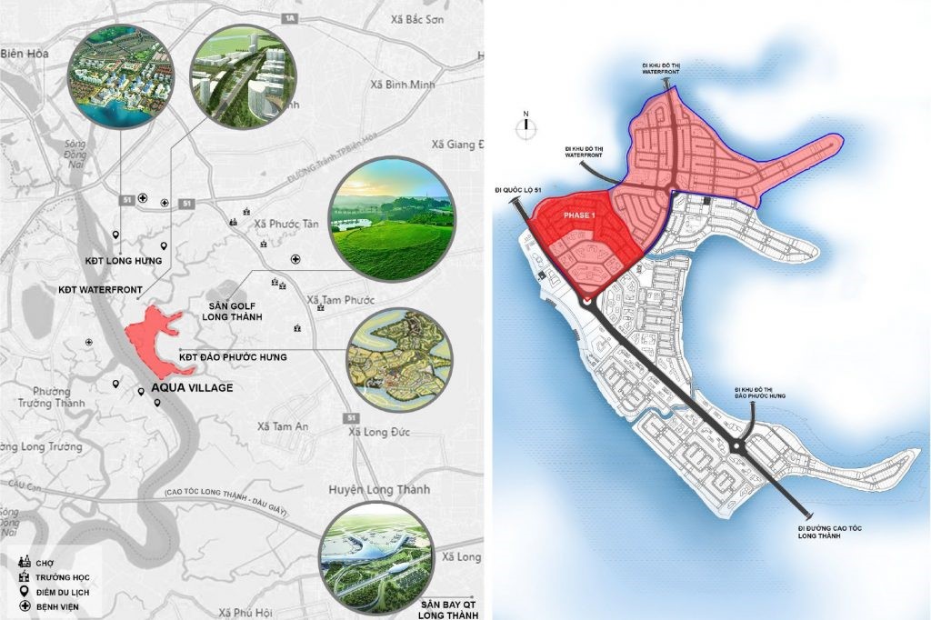 địa chỉ aqua city đảo phượng hoàng