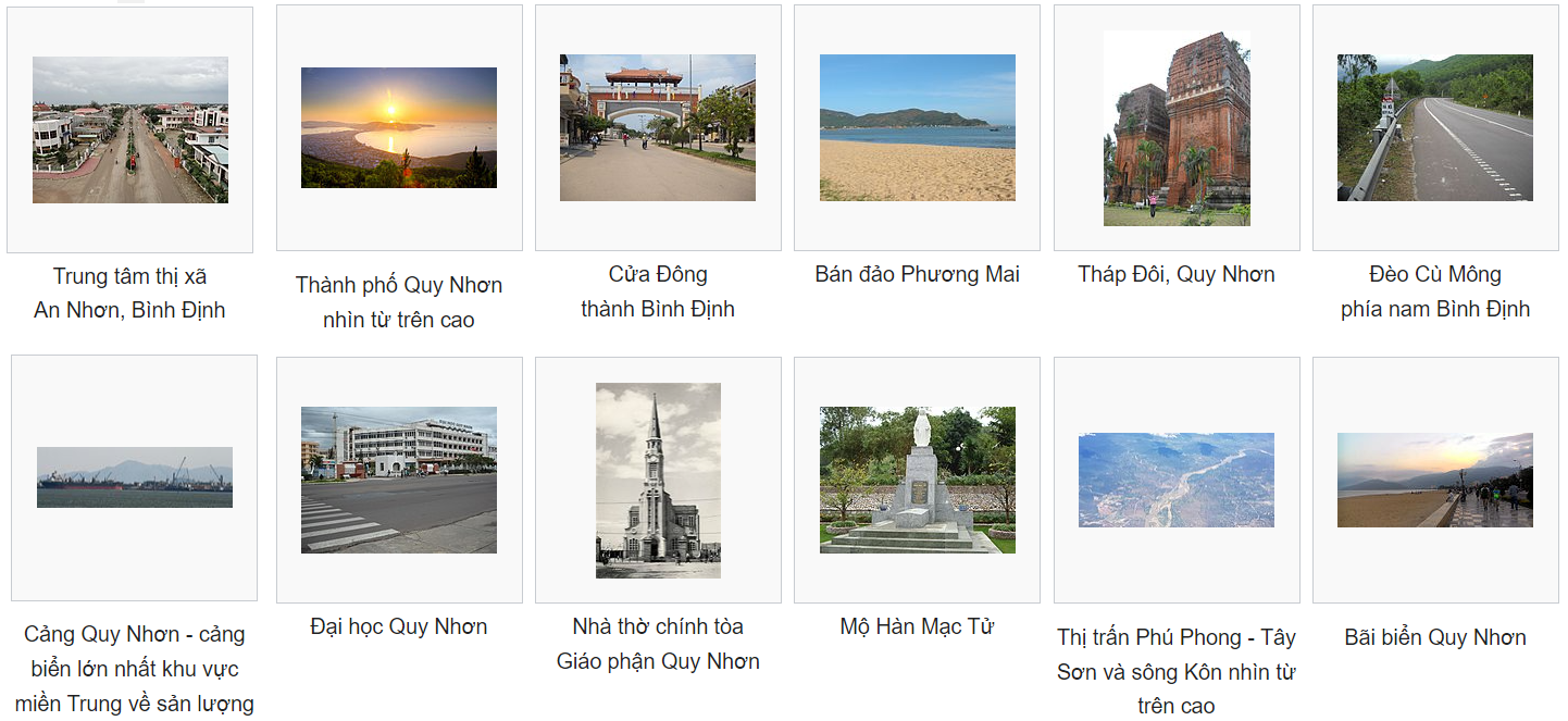 tổng quan về hoai nhơn bình định