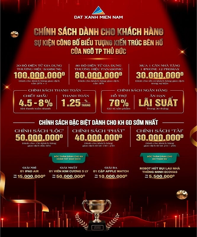 ưu đãi chung cư ở thủ đức