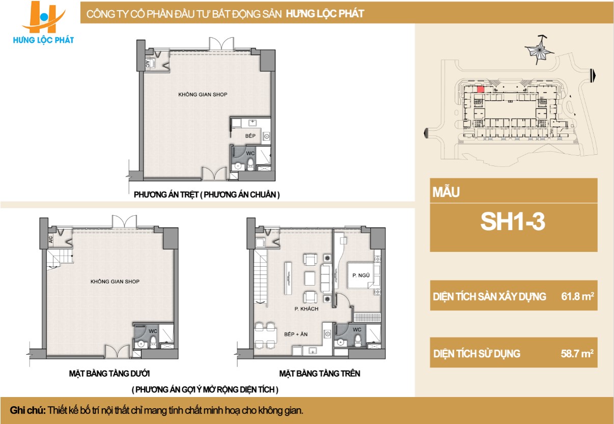 mặt bằng chung cư green star shophouse