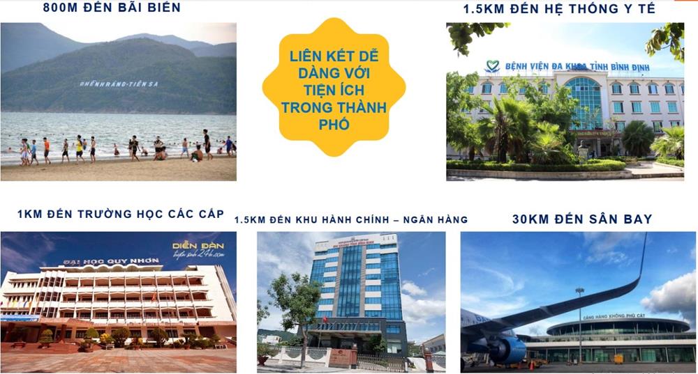 tiện ích ngoại khu calla quy nhơn