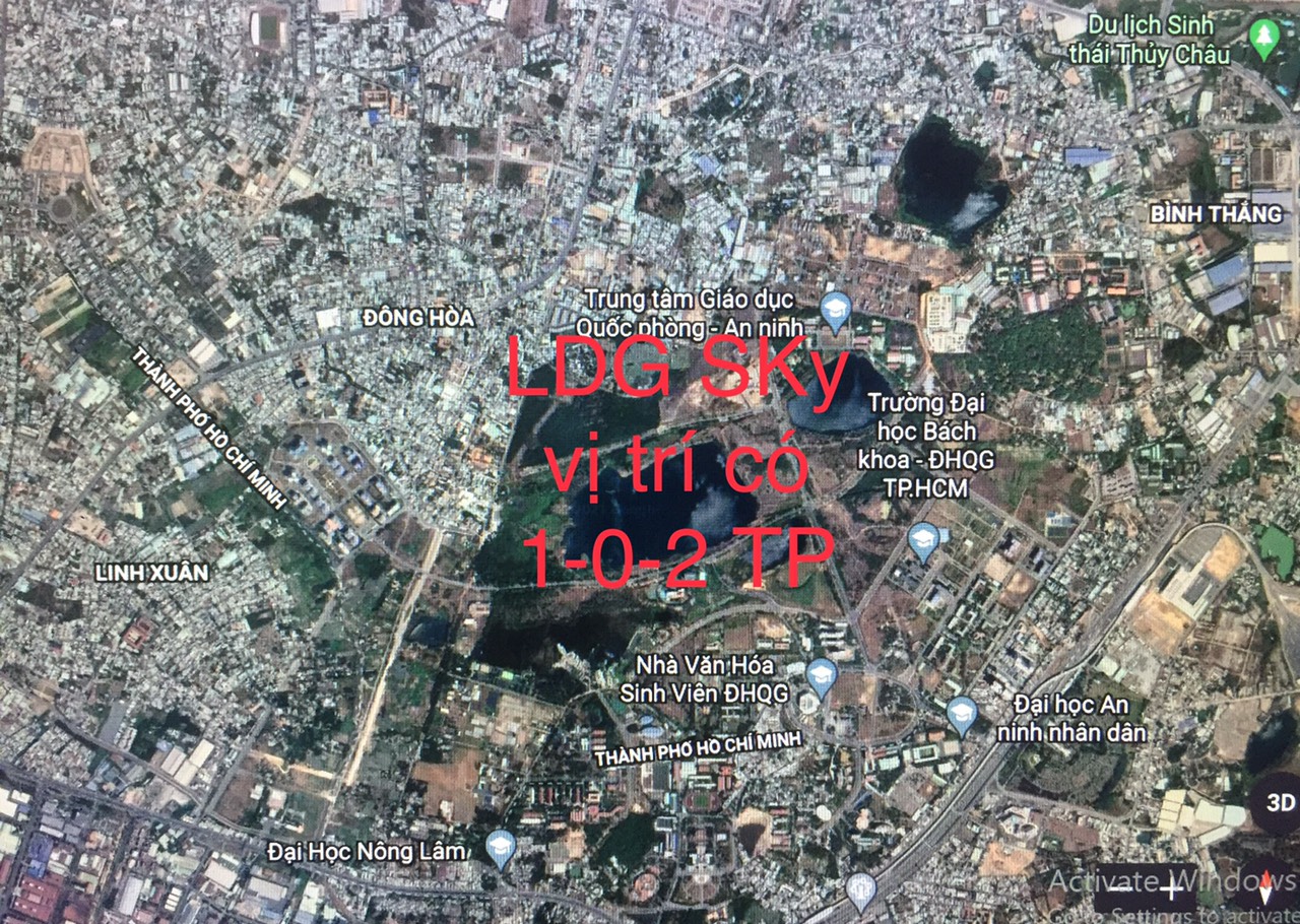 vị trí đắc địa của chung cư ở thủ đức LDG SKY