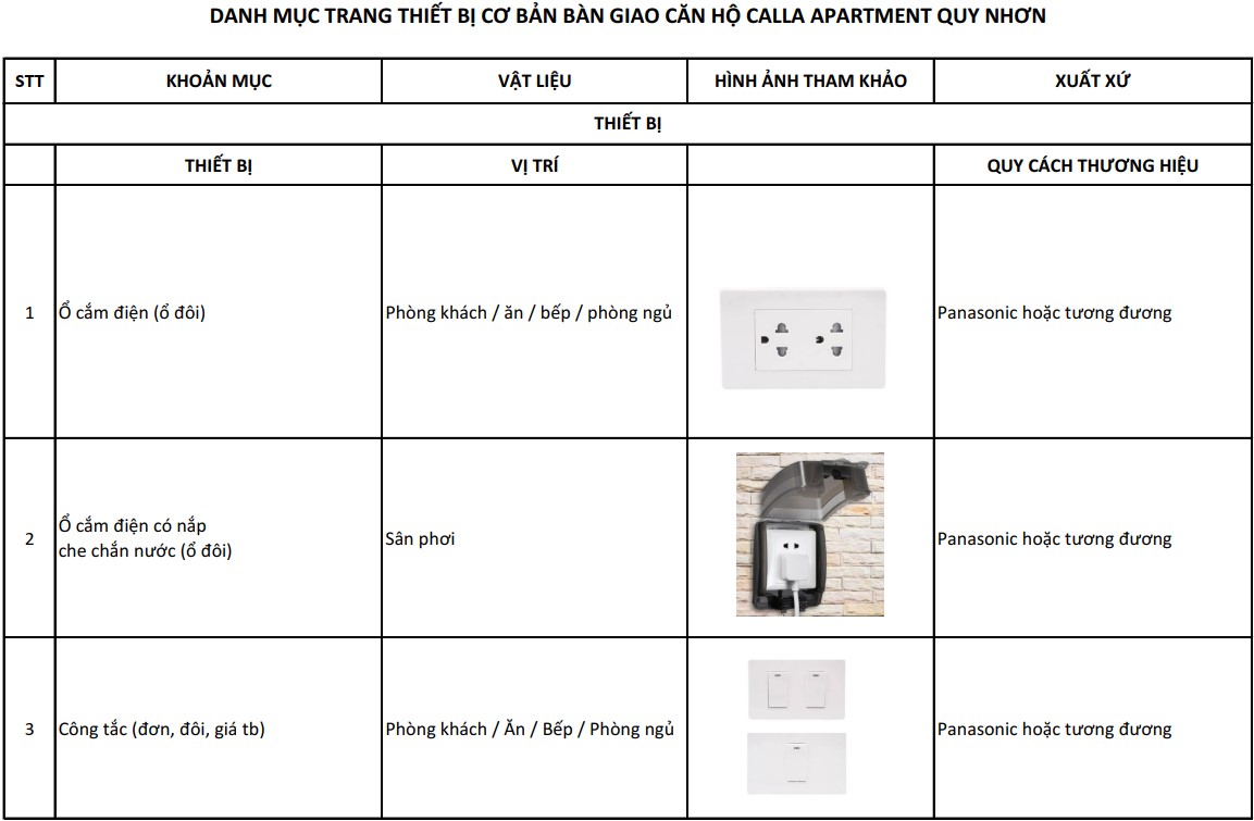 chung cư quy nhơn giá rẻ nội thất