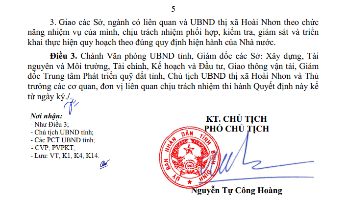 khu đô thị bầu hồ hoài hương hoài nhơn