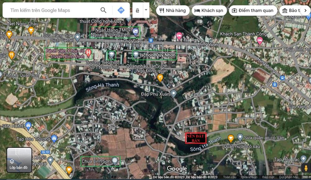 đất nền ven sông hà thanh