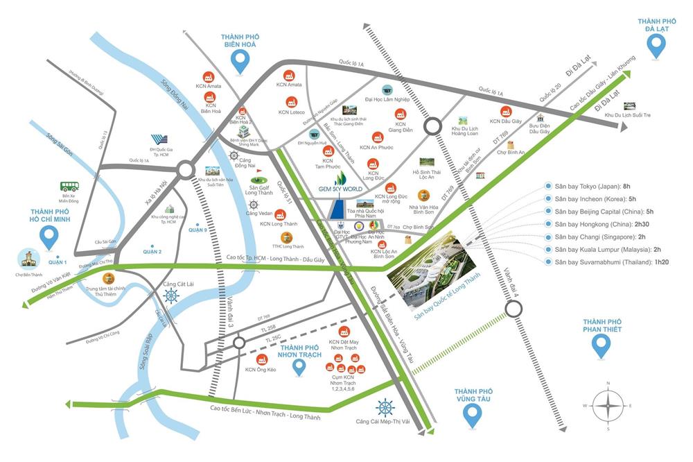 dự án đất nền long thành