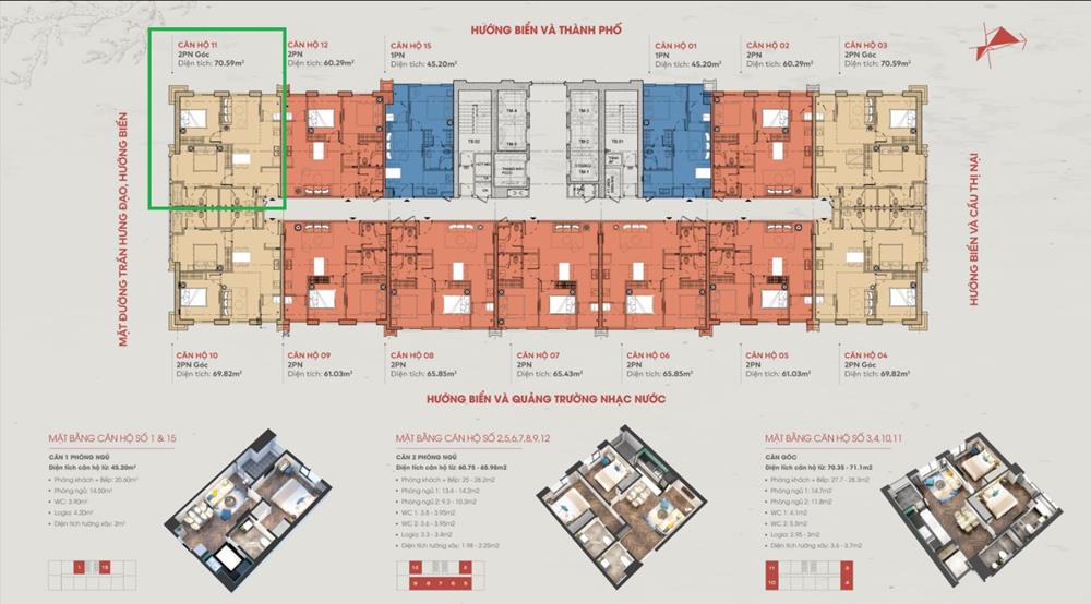 căn hộ ven biển giá rẻ quy nhơn
