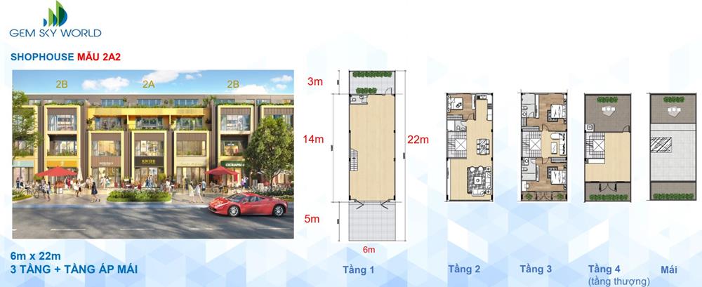 dự án đất long thành gem sky world