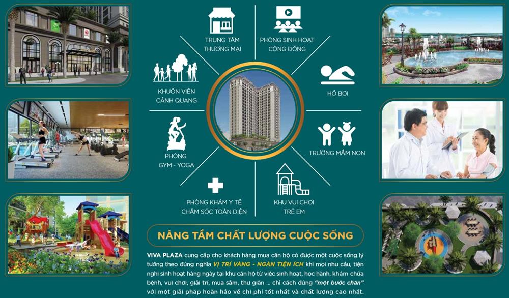 tiện ích dự án căn hộ quận 7 viva plaza