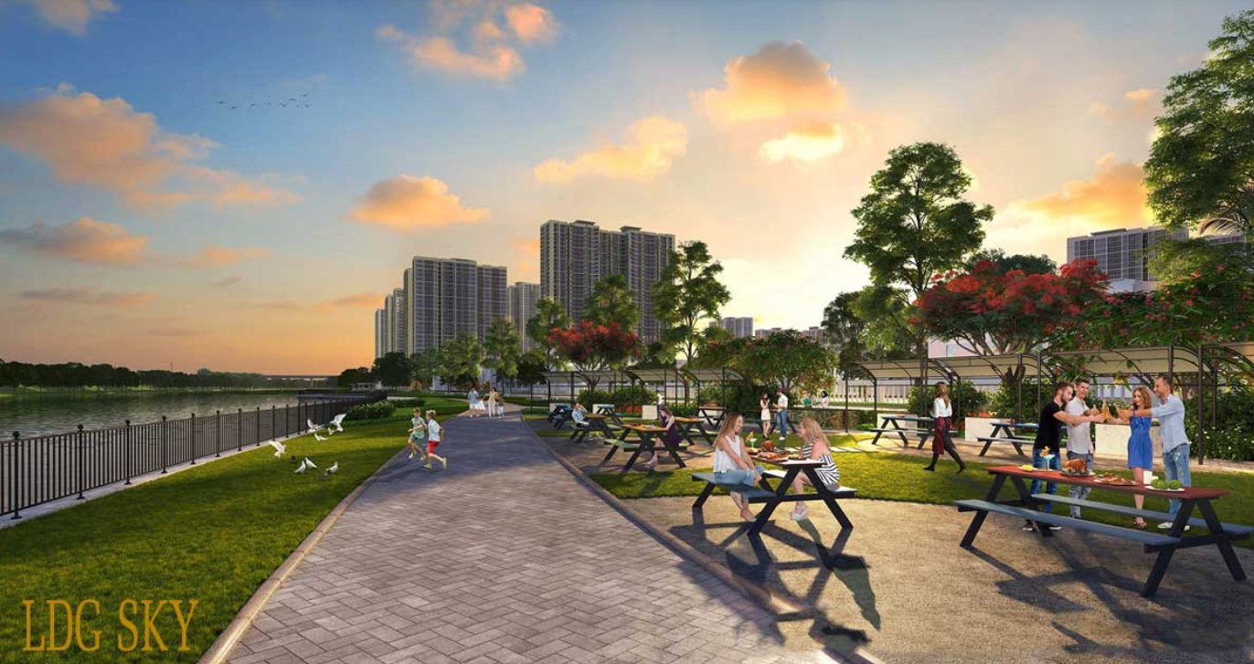 khu vui chơi chung cư ở thủ đức ldg sky