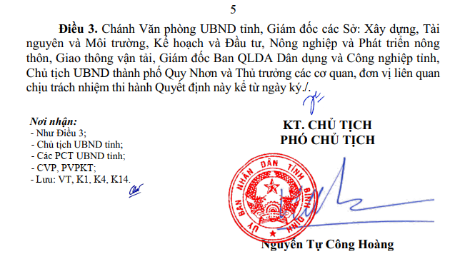 hồ phú hoà bình định