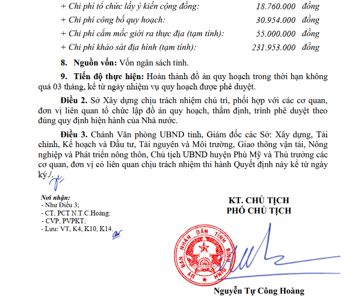 quy hoạch kdt mỹ thành phù mỹ
