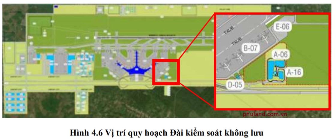 vi tri san bay long thanh