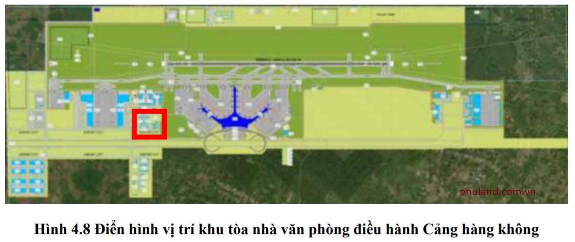 vi tri san bay long thanh