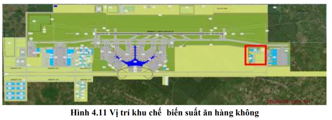 vi tri san bay long thanh