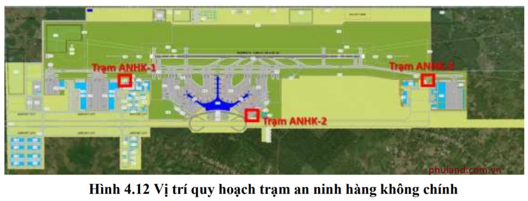 vi tri san bay long thanh