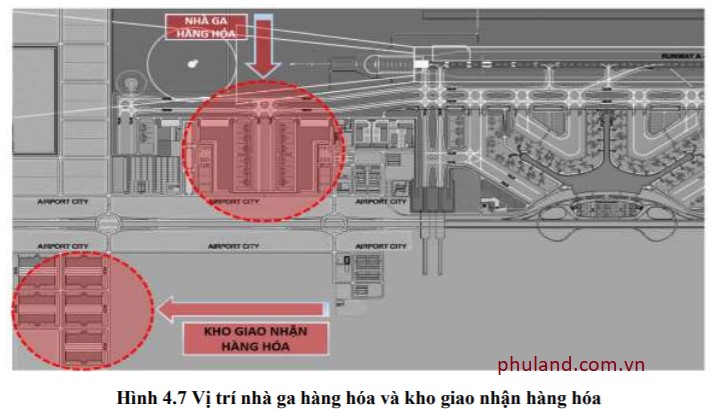 vị trí sân bay long thành