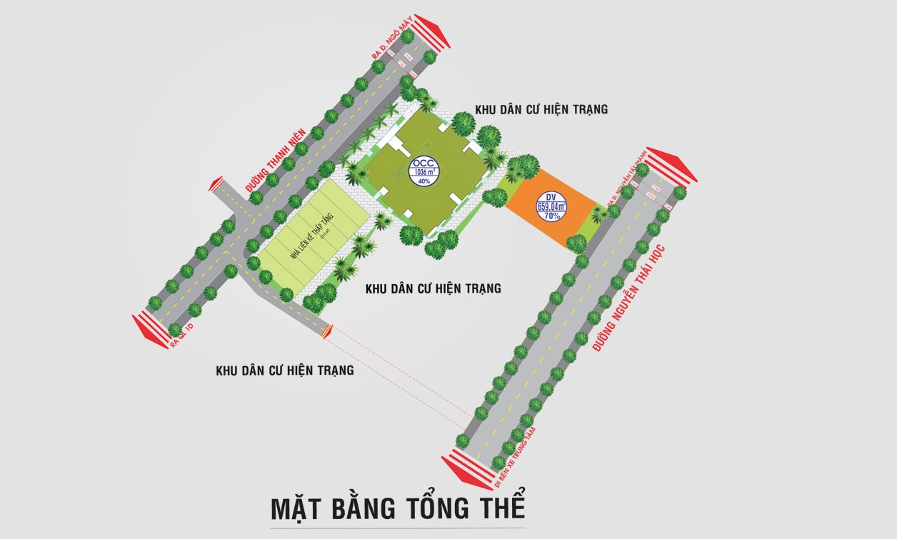 mặt bằng căn hộ thịnh phát