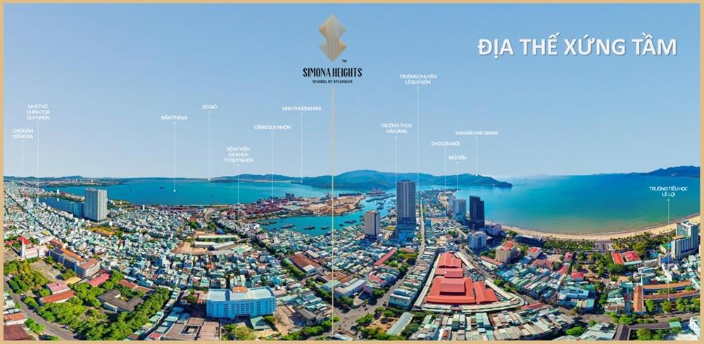 tiện ích chung cư simona heights quy nhon