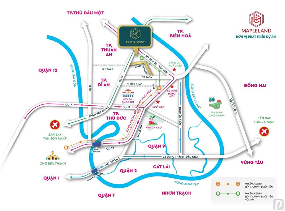 vị trí căn hộ mỹ phước tân vạn residence