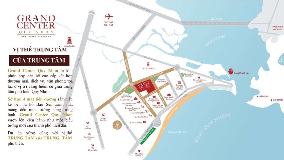 vị trí Gía Chung Cư Quy Nhơn