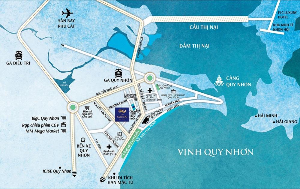 vị trí căn hộ đường lê duẩn